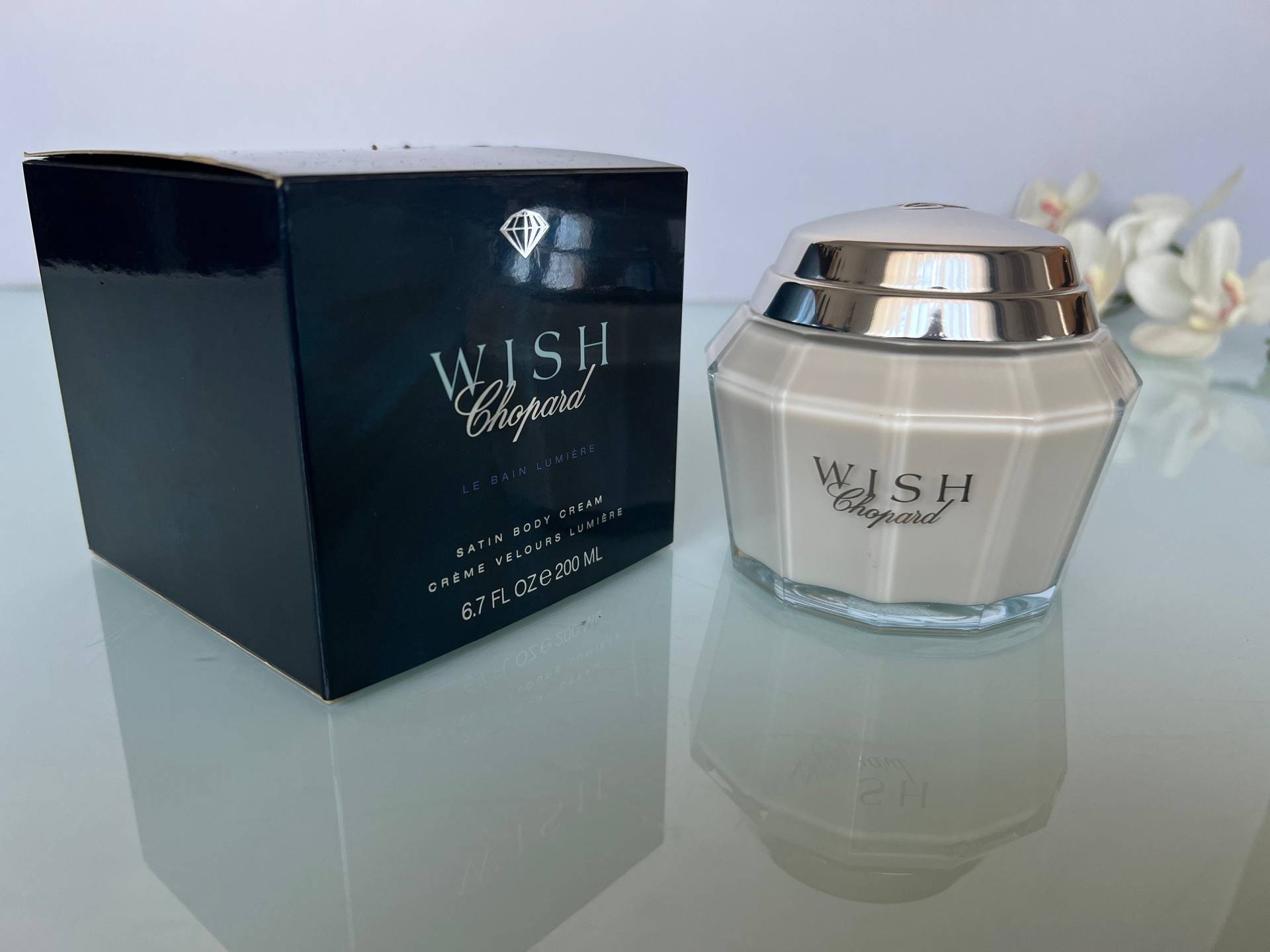 Wish Chopard Satin Körpercreme 200 Ml/6, 7 Fl.oz Versiegelt Neu in Box Eingestellt Geschenkidee Für Sie Wish Chopard Satin Körpercreme 200 Ml/6, 7 Fl.oz Versiegelt Neu in Box Eingestellt Geschenkidee Für Sie von Etsy - VintageItalienstyle