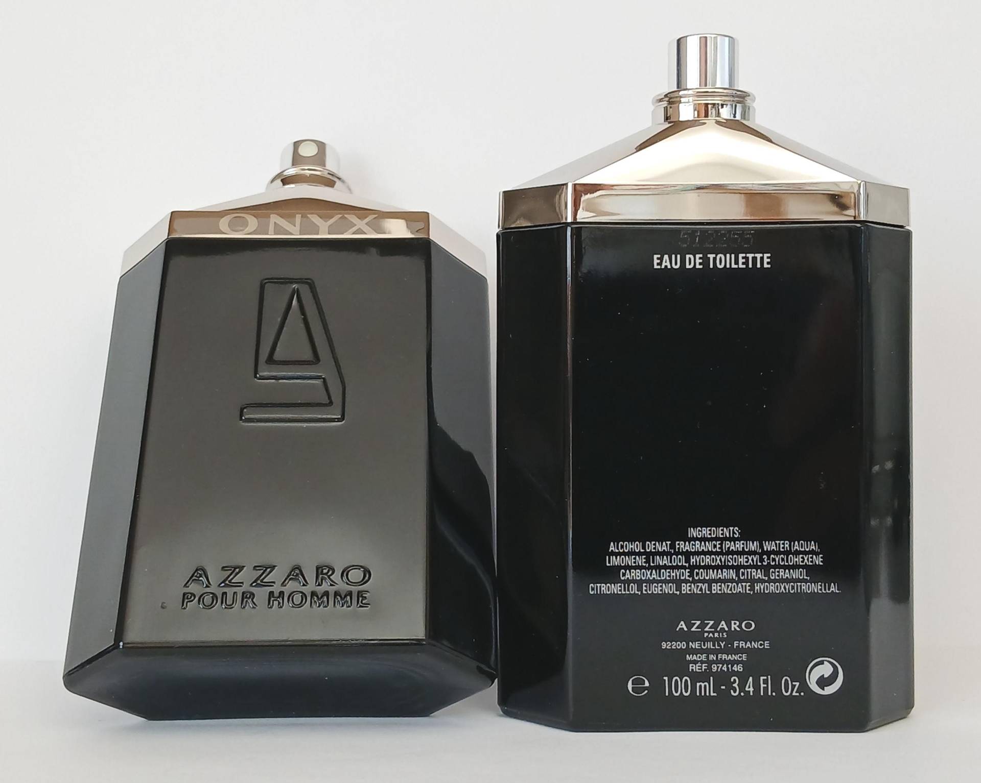 2 X Azzaro Pour Homme Onyx Eau De Toilette 100 Ml Edt First Version 2005 Rare von Etsy - VintageParfumsDE