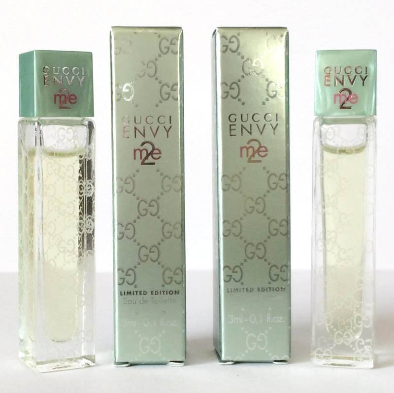 2 X Gucci Envy Me Eau De Toilette Splash 5 Ml Edt Limited Edition Ovp/Box Miniature Rare von Etsy - VintageParfumsDE