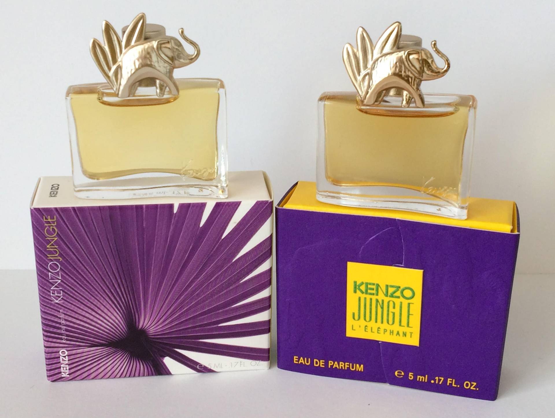 Kenzo Jungle L' Elephant Eau De Parfum 5 Ml Edp | 2 X Ml Old Vesion 1996 & 2002 Miniature von Etsy - VintageParfumsDE