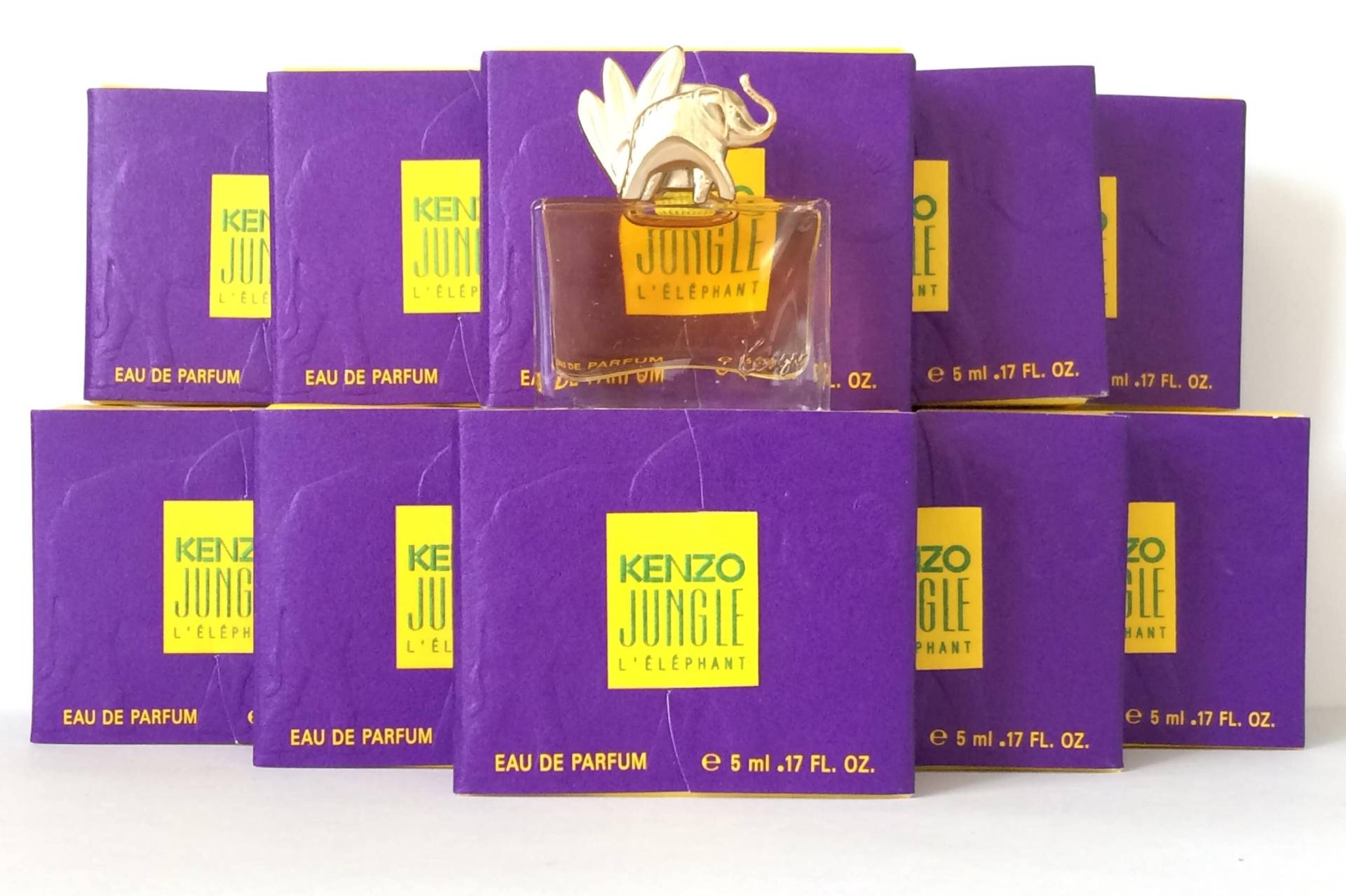 Kenzo Jungle L' Elephant Eau De Parfum 50 Ml Edp | 10 X 5 Miniaturen Old Vesion 1996 Rare von Etsy - VintageParfumsDE