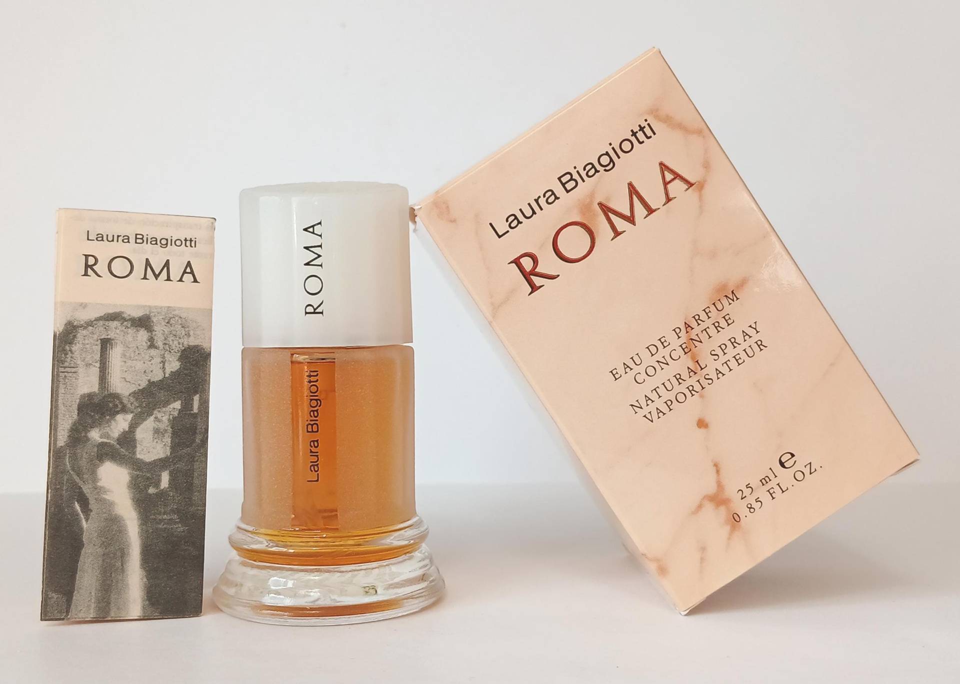 Laura Biagiotti Roma Eau De Parfum Concentre 25 Ml Edp Eurocos Vintage Rare von Etsy - VintageParfumsDE