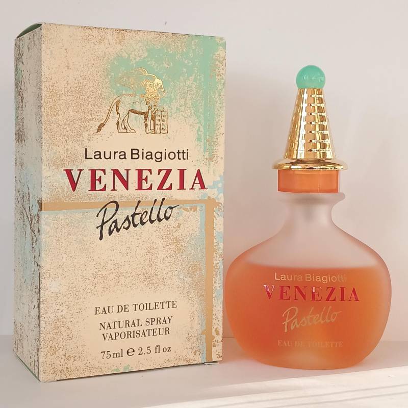 Laura Biagiotti Venezia Pastello Eau De Toilette 75 Ml Edt Ovp Vintage Rare von Etsy - VintageParfumsDE