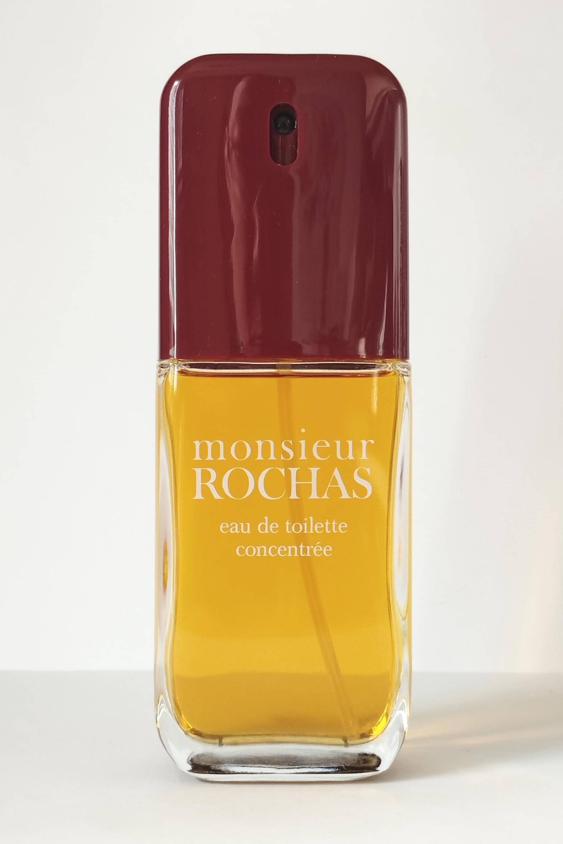 Rochas Monsieur Rochas Eau De Toilette Concentrée Spray 100 Ml Edt Flakon Vintage von Etsy - VintageParfumsDE