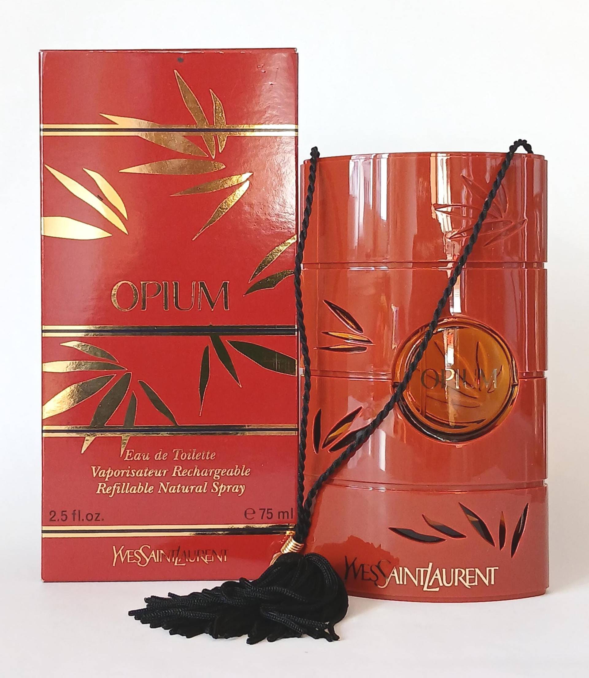 Yves Saint Laurent Opium Eau De Toilette Rechargeable Refillable Spray 75 Ml Edt Ovp Ysl Opium von Etsy - VintageParfumsDE