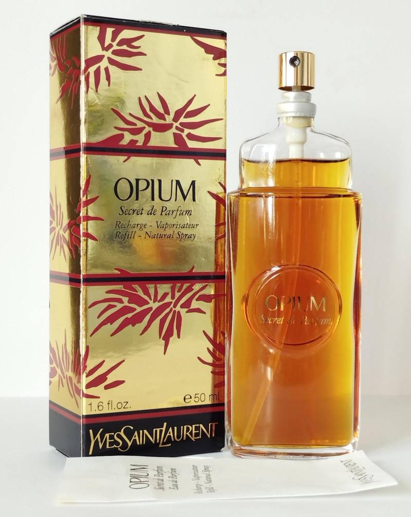 Yves Saint Laurent Opium Secret De Parfum 50 Ml Edp Ovp Recharge/Refill Flakon Ysl Vintage 1998 von Etsy - VintageParfumsDE