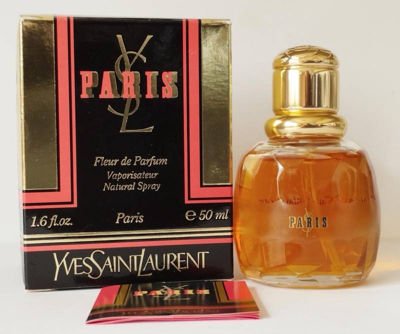 Yves Saint Laurent Paris Fleur De Parfum 50 Ml Edp Ysl Vintage Rare 1980S von Etsy - VintageParfumsDE