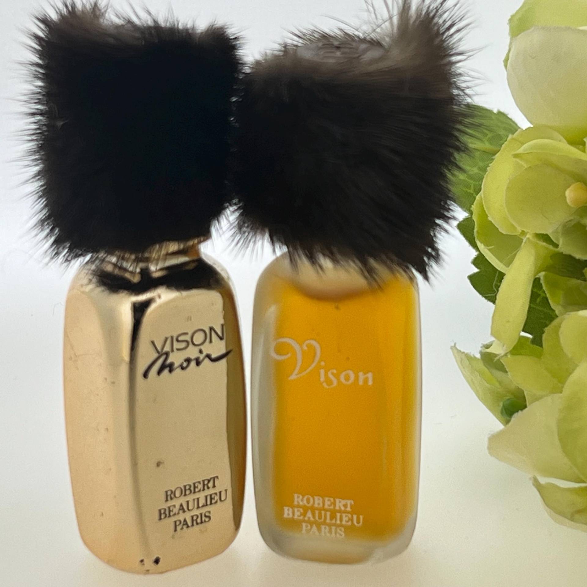 2 Vintage Vision Von Robert Beaulieu, Noir 1987 Eau De Parfum - Natürliches Parfüm Aromat 80%, 5 Ml von Etsy - VintagePerfumeShop