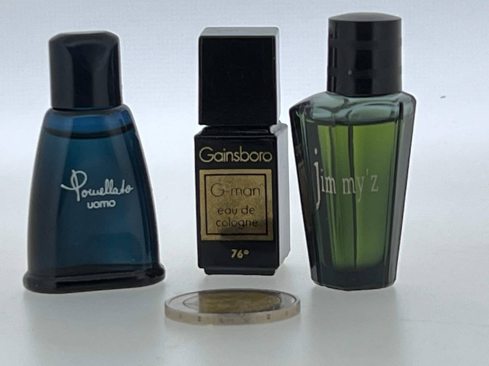 3 Miniature Set G-Man Gainsboro, Gainsborough, Jimmy'z Régine's, Pomellato Uomo, Eau De Toilette 5 Ml von Etsy - VintagePerfumeShop