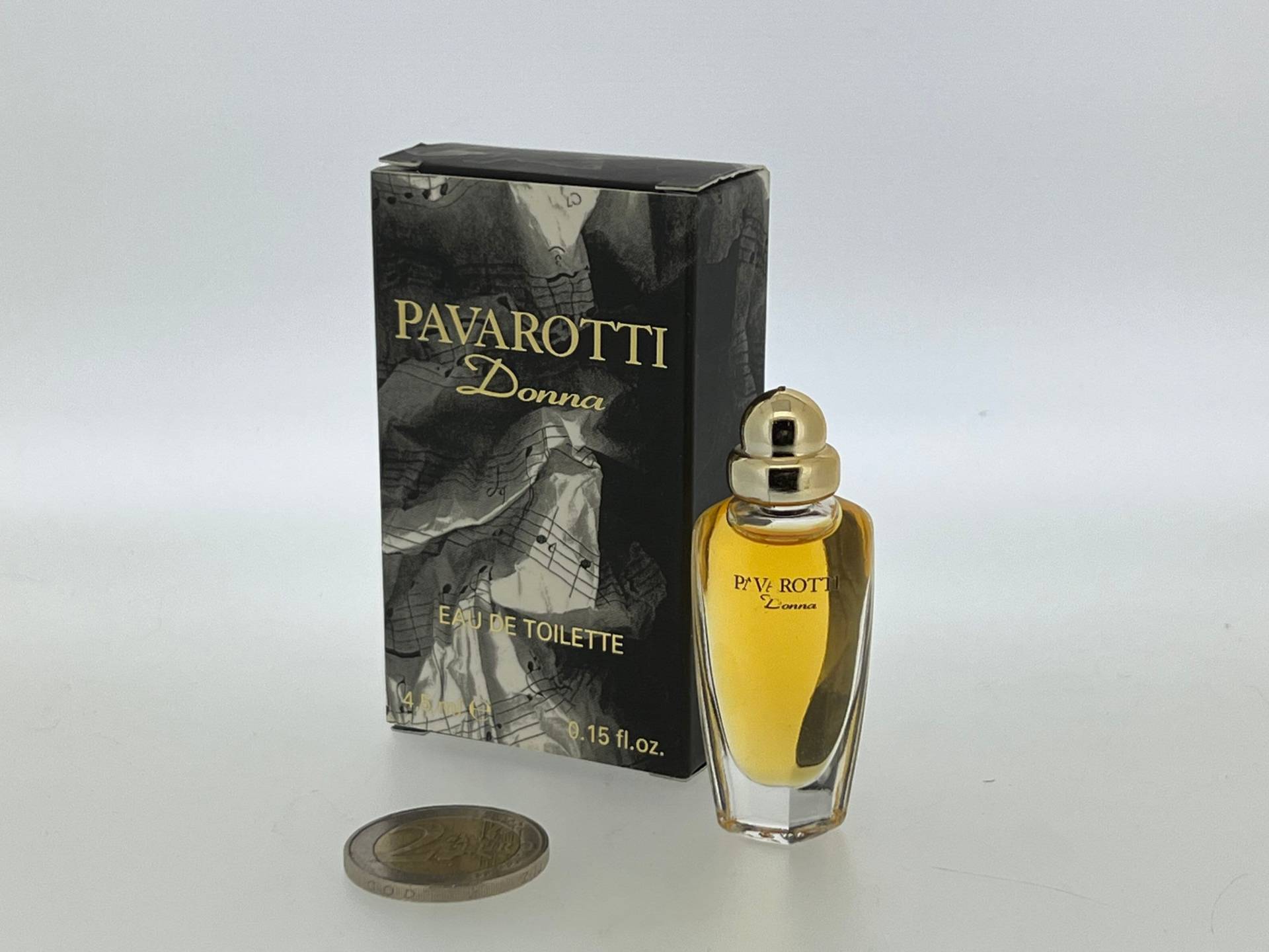 Miniatur Pavarotti Donna, Luciano 1995 Eau De Toilette 4, 5 Ml von Etsy - VintagePerfumeShop