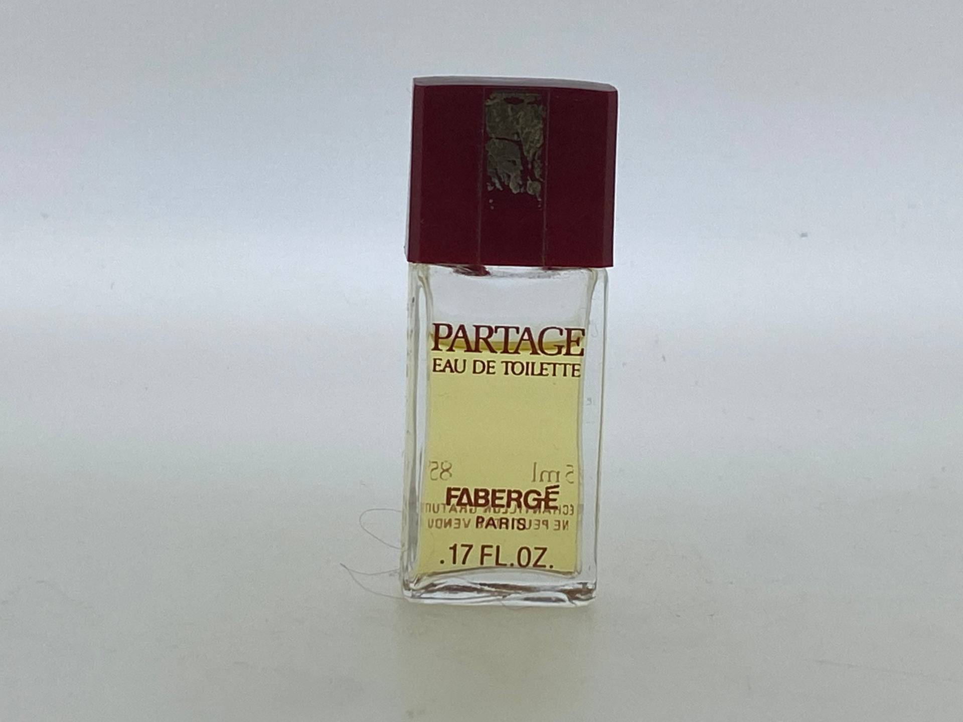 Partage Fabergé 1979 Eau De Toilette Miniatur 5 Ml Full 85-90 % von Etsy - VintagePerfumeShop