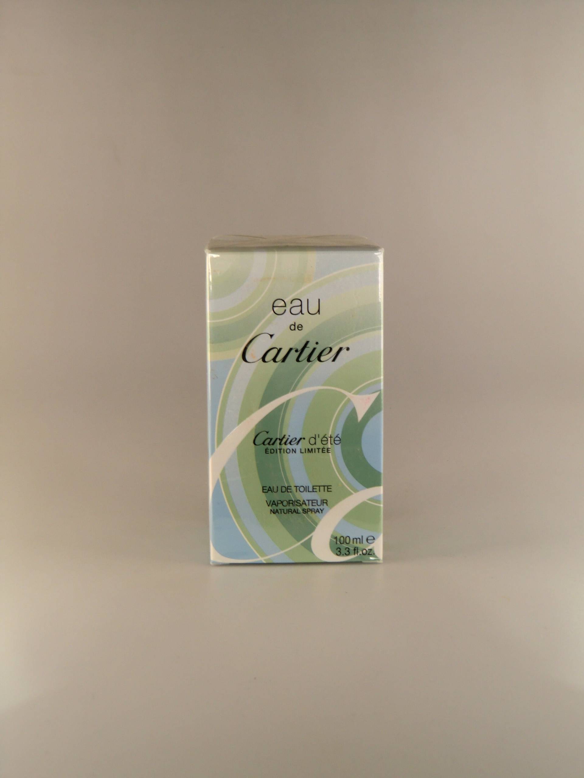 Cartier Eau De D Ete Limited Edition Toilette Natural Sray 3.3 Fl.oz. /100Ml Selten Cartier Eau De D Ete Limited Edition Toilette Natural Sray 3.3 Fl.oz. /100Ml Selten von Etsy - VintageRetroEu