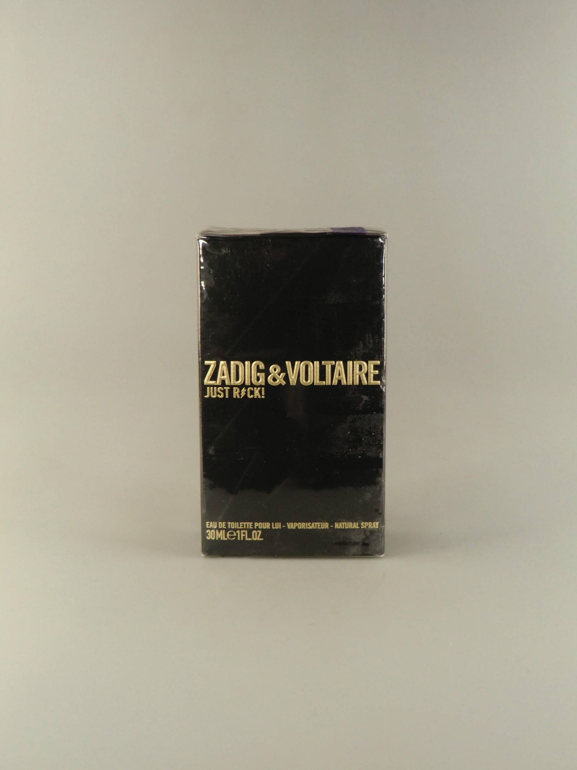 Nicht Mehr Hergestellt Zadig Voltaire Just Rock Eau De Toilette Pour Homme Natural Spray 1.0 Fl.oz./30Ml von Etsy - VintageRetroEu