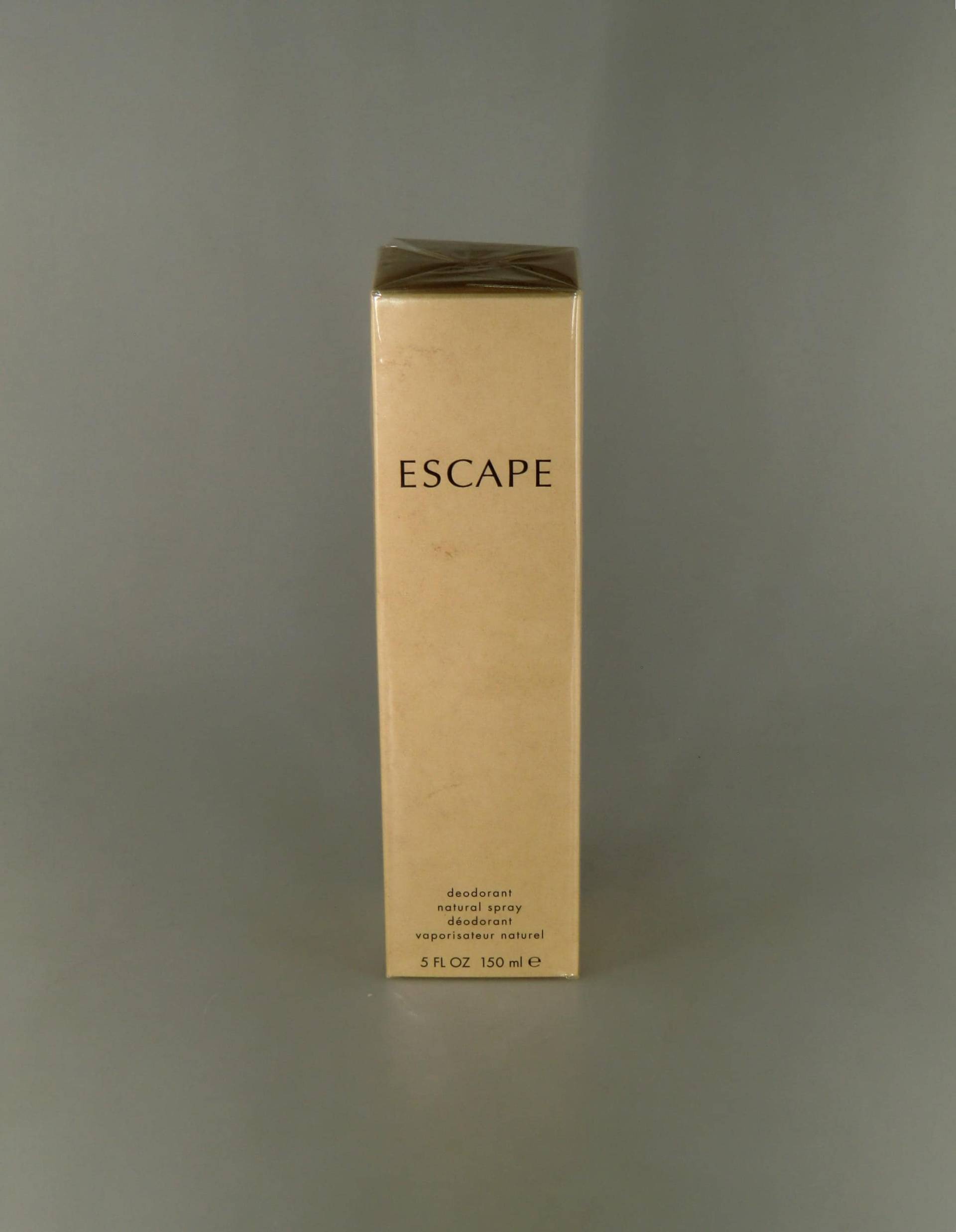 Original Vintage Calvin Klein Escape Woman Deodorant 5 Fl.oz. /150Ml von Etsy - VintageRetroEu