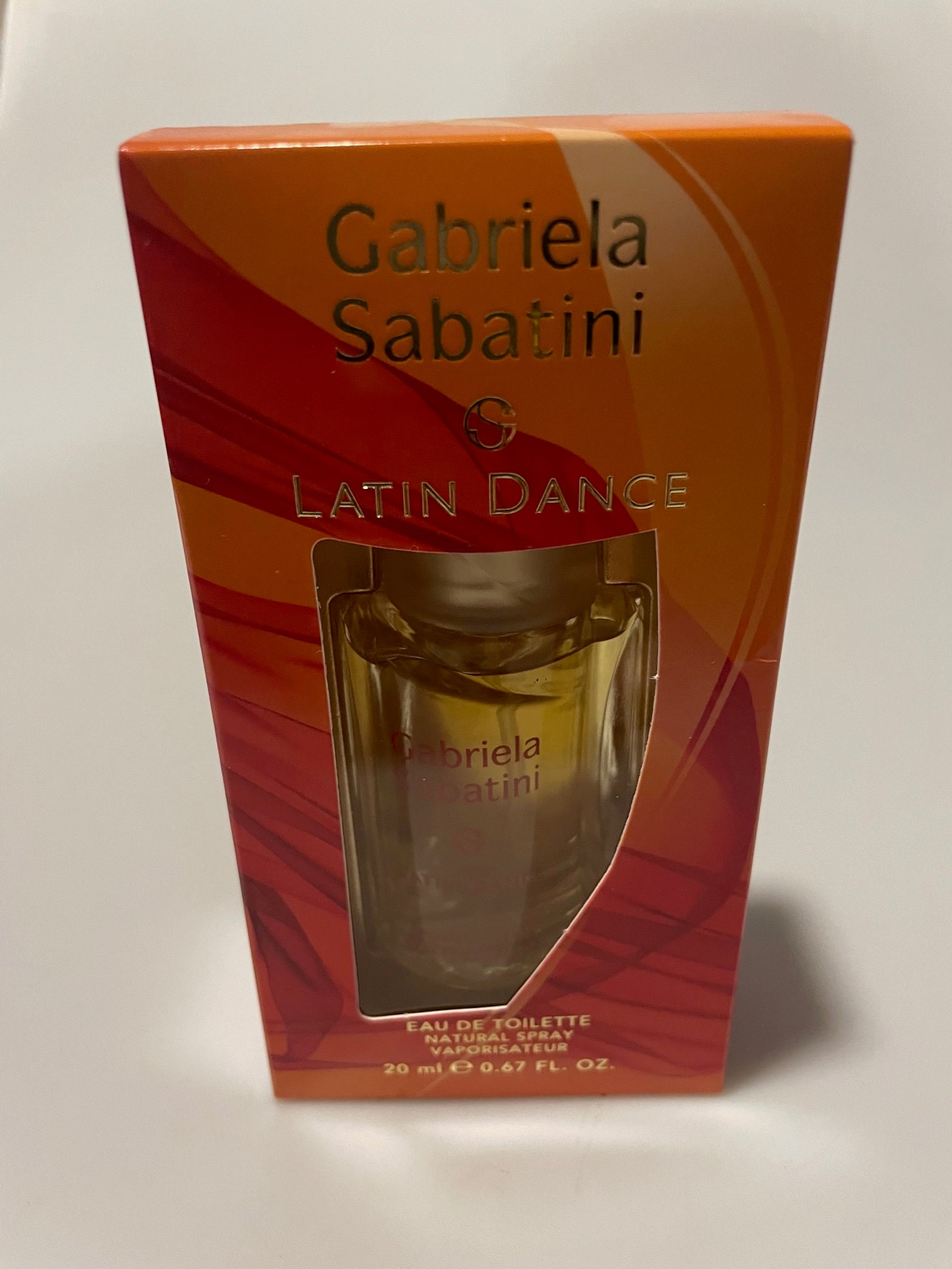 Original Vintage Gabriela Sabatini Latein Tanz Für Frau Eau De Toilette 0.67 Fl.oz./20Ml Rare von Etsy - VintageRetroEu