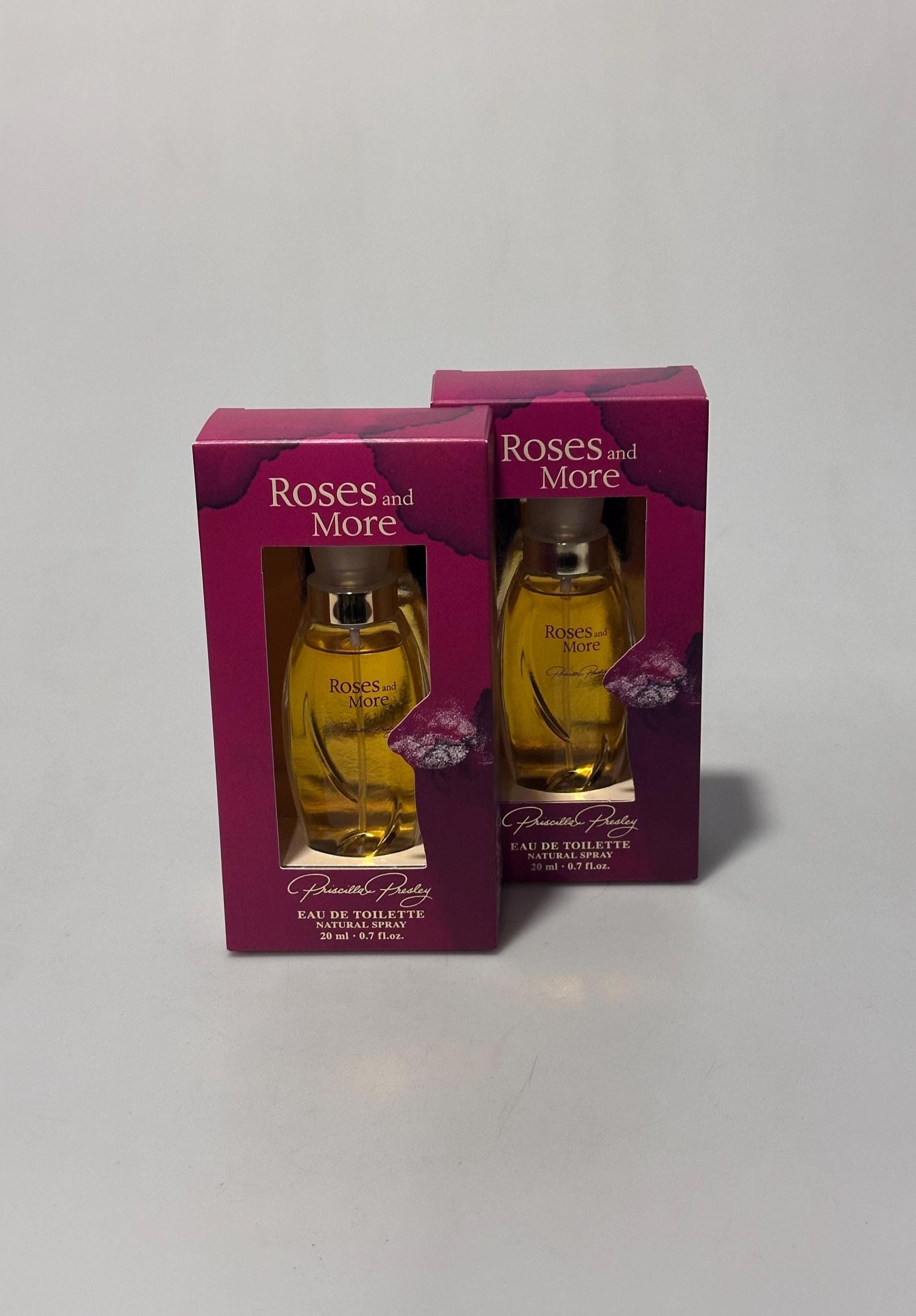 Original Vintage Lot Von 2Tlg. Priscilla Presley Roses & More Eau De Toilette 200 Ml. /20Ml von Etsy - VintageRetroEu