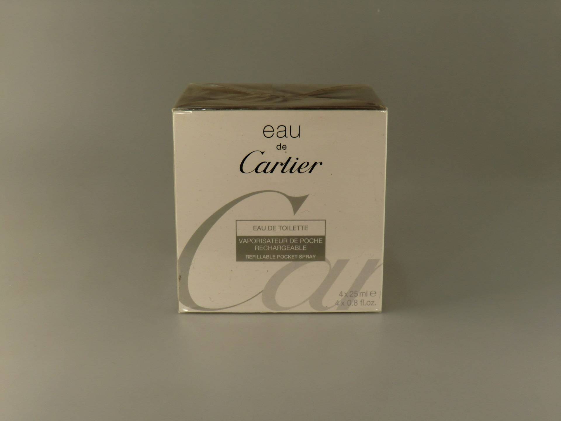 Rare Cartier Eau De Toilette Natural Sray 4x 0.8 Fl.oz./25Ml von Etsy - VintageRetroEu
