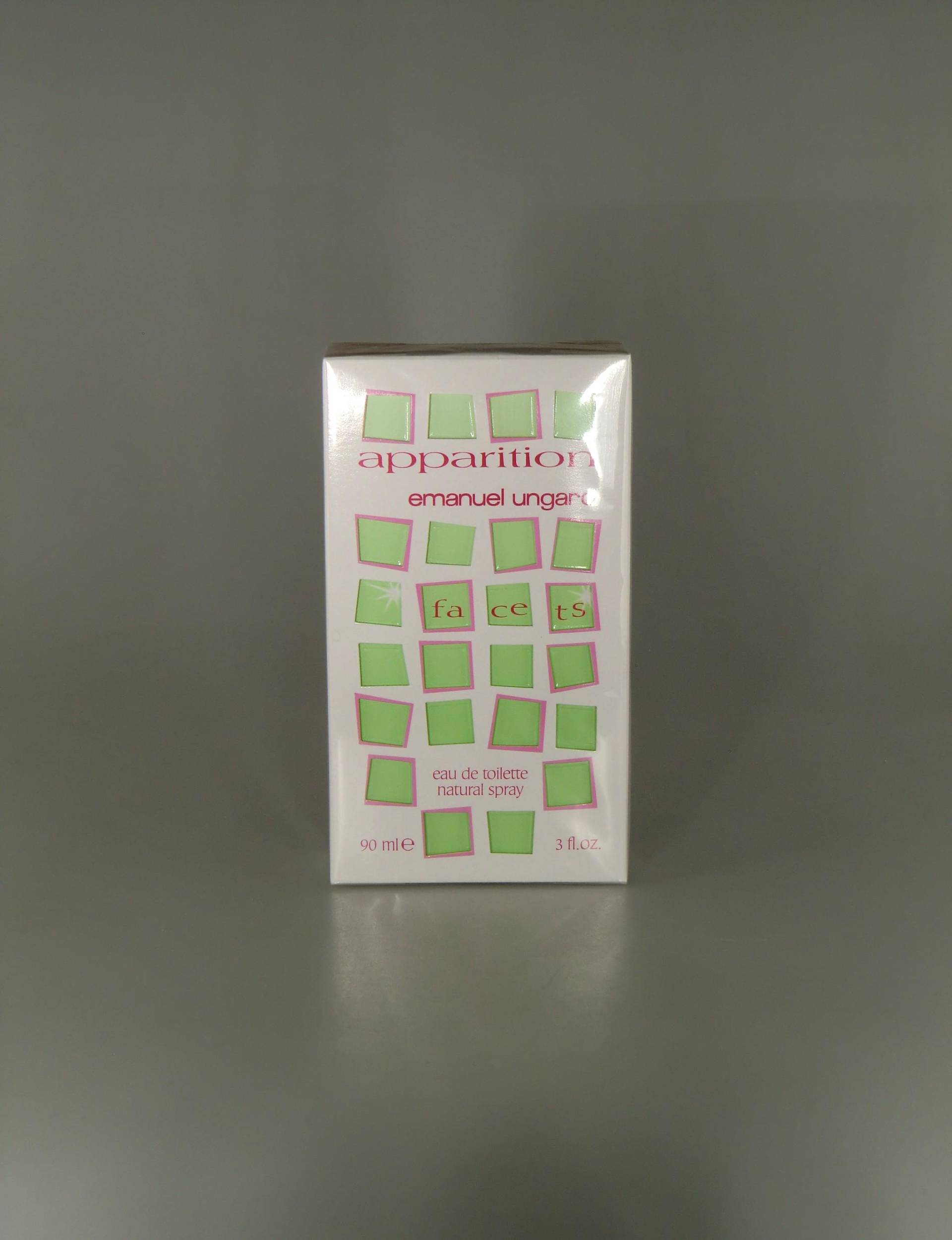 Seltene Emanuel Ungaro Apparition Facetten Eau De Toilette Natural Spray 3 Fl.oz. /90Ml Seltene Emanuel Ungaro Apparition Facetten Eau De Toilette Natural Spray 3 Fl.oz. /90Ml von Etsy - VintageRetroEu