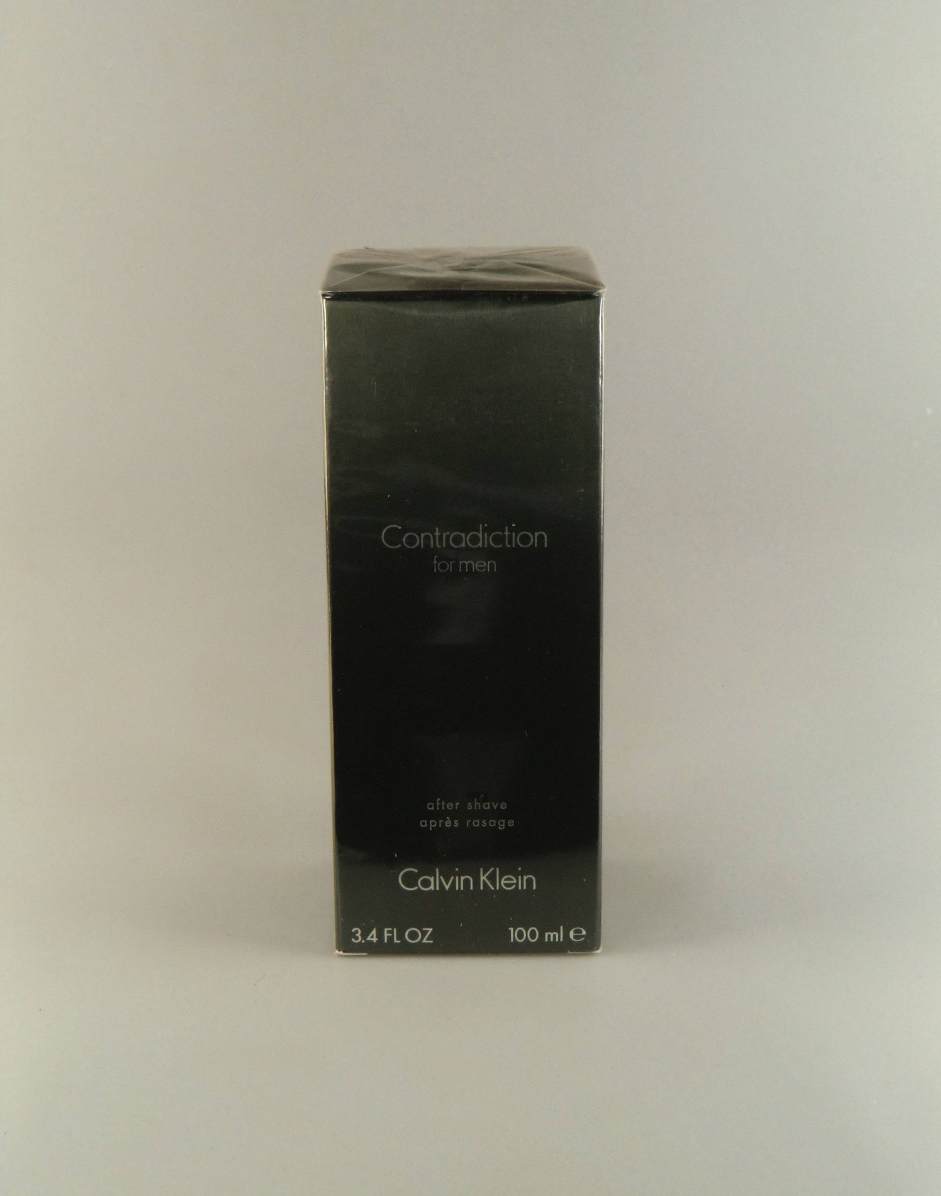 Vintage Calvin Klein Contradiction Für Männer After Shave 3.4 Fl.oz. /100Ml von Etsy - VintageRetroEu