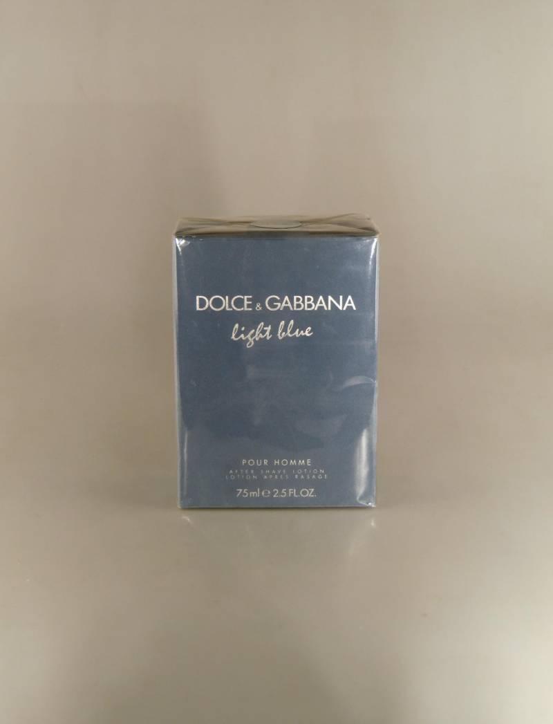 Vintage Dolce & Gabbana Light Blue Für Homme After Shave 75 Ml/2.5 Fl. Unze von Etsy - VintageRetroEu