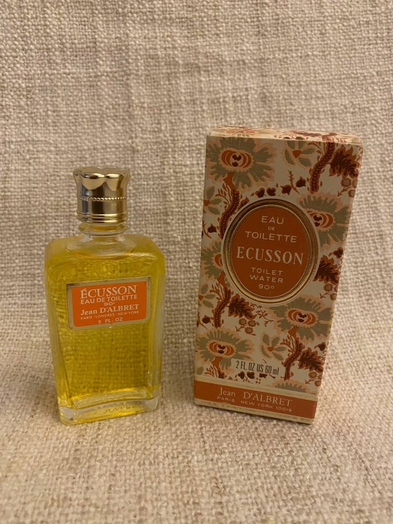 Rare Vintage Eau De Toilette "Écusson' By Orlane/Jean D'albret, 1947, Floral-Spicy Fragrance, 2 Fl. Oz 60 Ml, Collector's Item von Etsy - VintageStyleShopDE