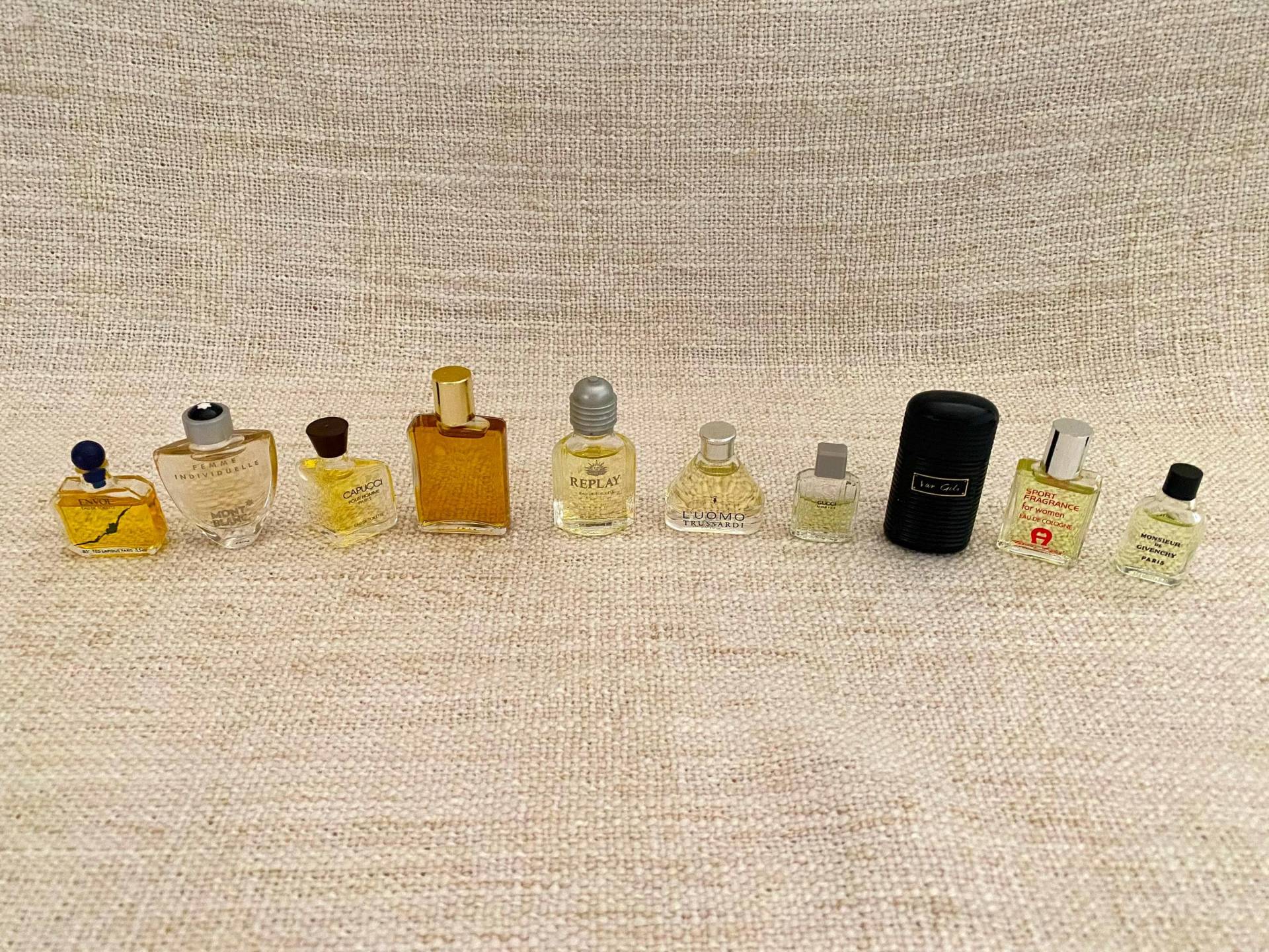 Vintage Mini Perfume Miniatures Set-60 - 10 Original Bottles Sealed & Full Collector Gift Rare Fragrances Collection Vintage Mini Perfume Miniatures Set-60 - 10 Original Bottles Sealed & Full Collector Gift Rare Fragrances Collection von Etsy - VintageStyleShopDE