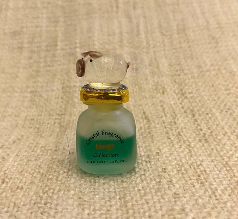 Vintage Perfume Miniature - Cristal Fragrance No.6 Mango Collection 6Ml E.d.p Rare Collectible Bottle Scent von Etsy - VintageStyleShopDE