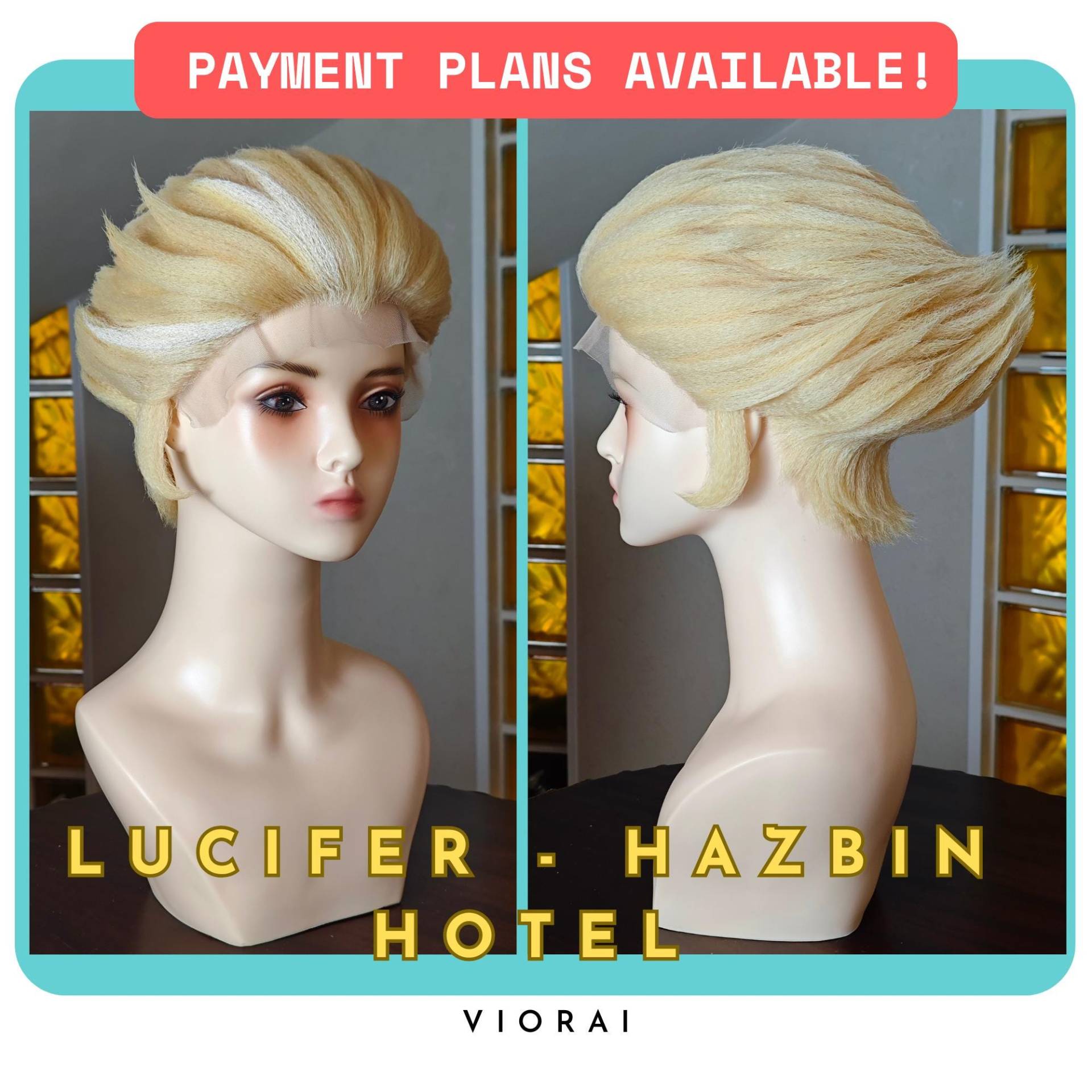 Lucifer Morningstar Wig - Hazbin Hotel Cosplay Perücke, Benutzerdefinierte Anime Auf Bestellung Gemacht, Spiel, Manga Perücke Lucifer Morningstar Wig - Hazbin Hotel Cosplay Perücke, Benutzerdefinierte Anime Auf Bestellung Gemacht, Spiel, Manga Perücke von Etsy - Viorai