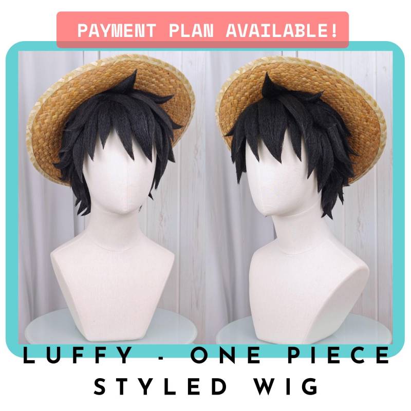 Luffy Wig - One Piece Maßgeschneiderte Perücke, Anime Cosplay Perücke von Etsy - Viorai