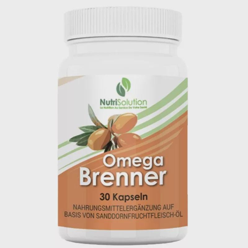 Omega Brenner 30 Kapseln Mit Omega-7-Säuren, Vegan, Omega-3, 6 & 9 von Etsy - Vitalesfood