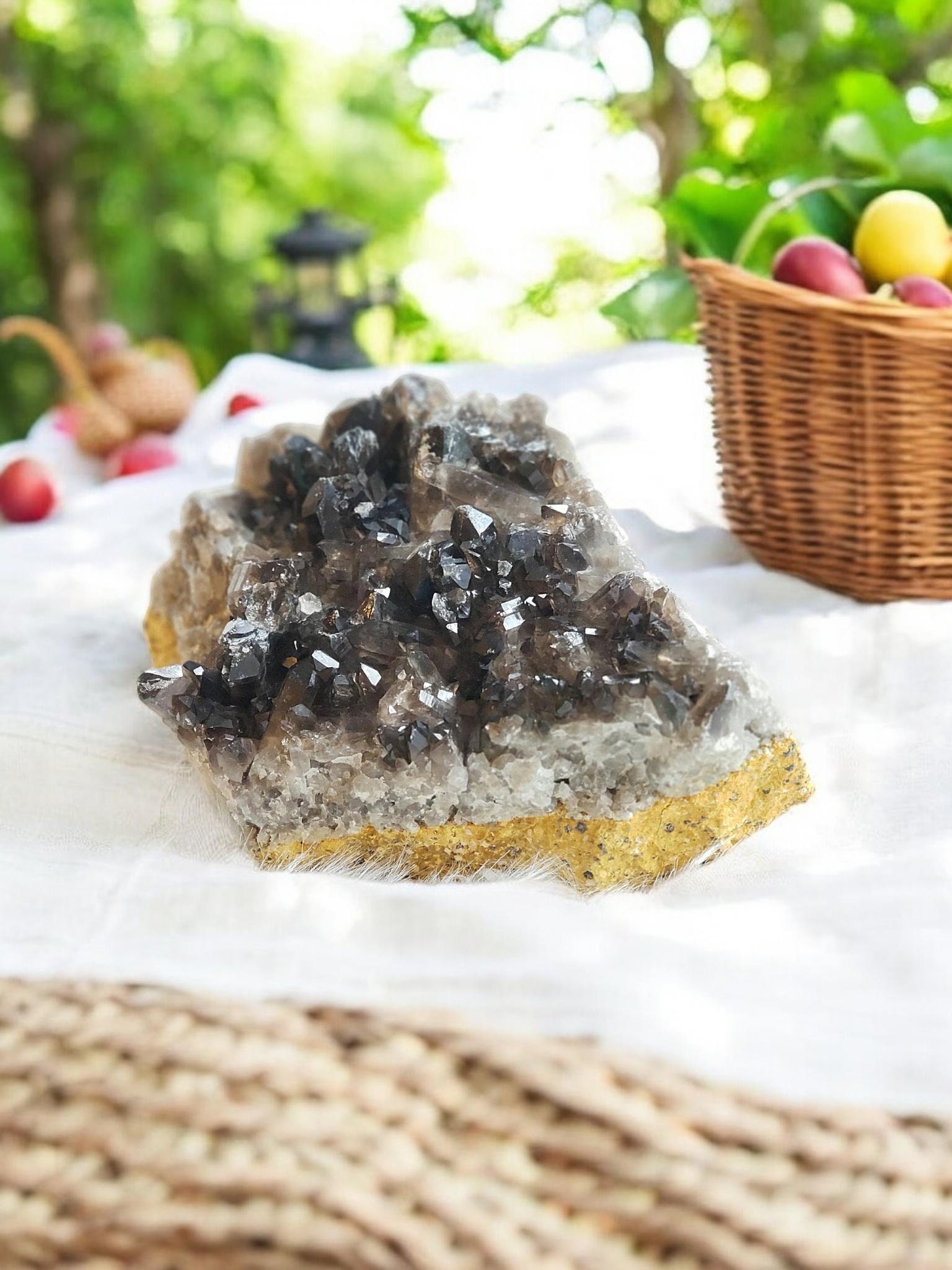 Frühlings Sale Xl Freeform Rauchquarz Kristall Cluster, Erdungskristall, Natürlicher Punkt Für Energieheilung Wohnkultur, Free S&h Frühlings Sale Xl Freeform Rauchquarz Kristall Cluster, Erdungskristall, Natürlicher Punkt Für Energieheilung Wohnkultur, Free S&h von Etsy - VivacityCrystals
