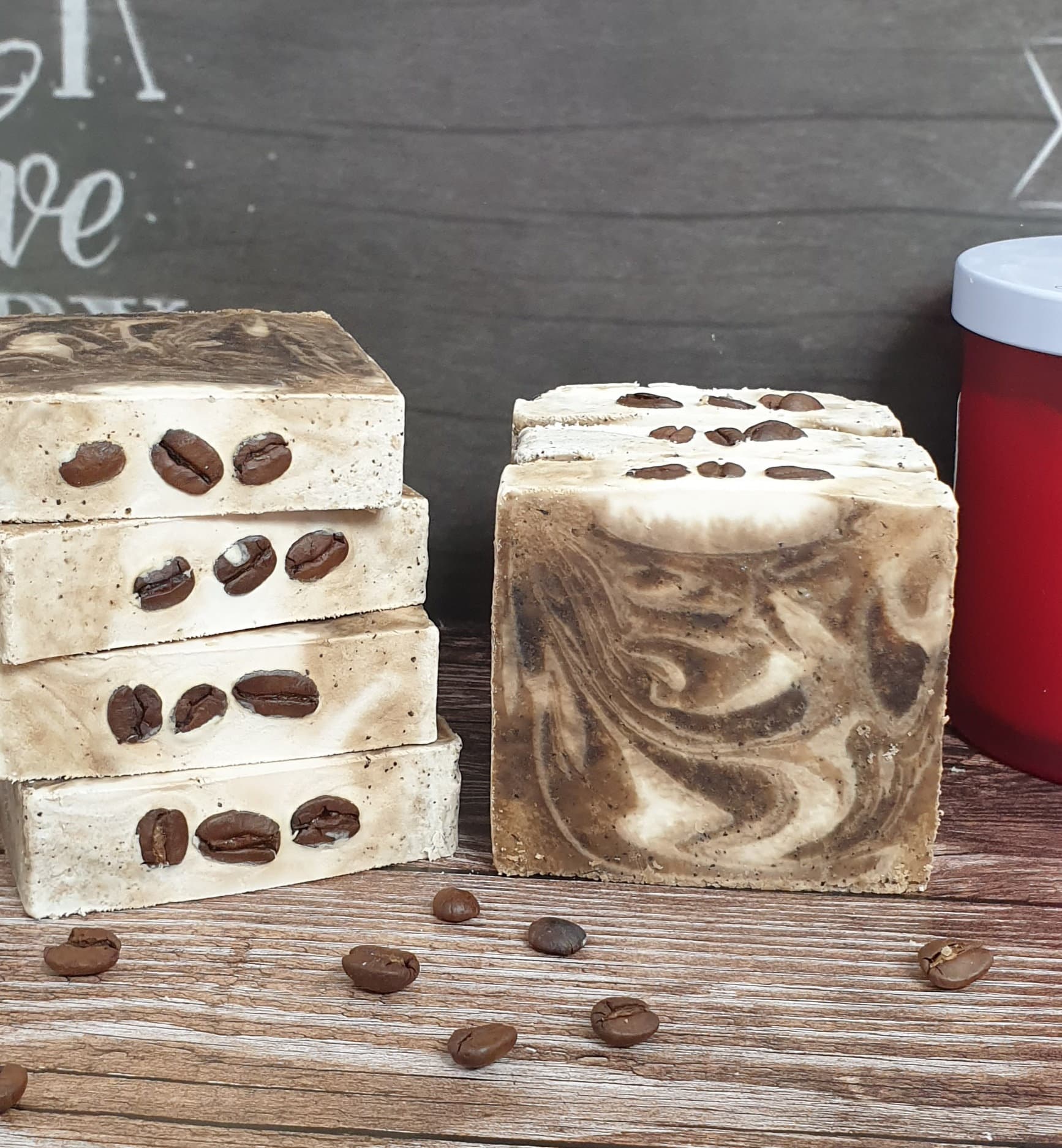 Peeling Seife "Coffee Time" von Etsy - WagnerSeifeSouvenir