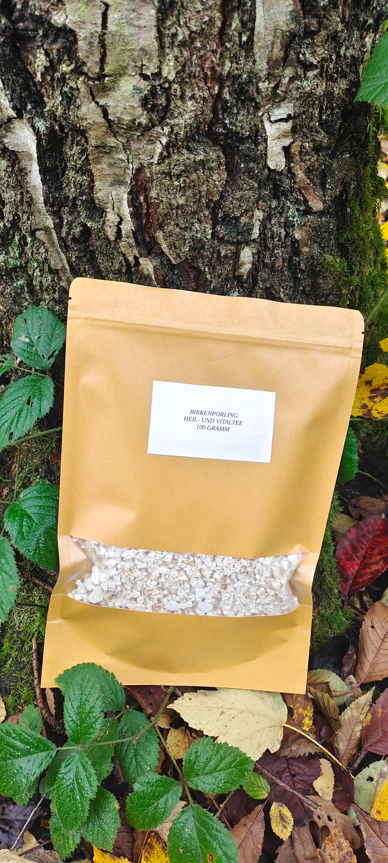 Birkenporling Tee, 100 G in Kleinen Stücken Oder Scheiben, Ernte Herbst 2024 von Etsy - Waldlaedchen