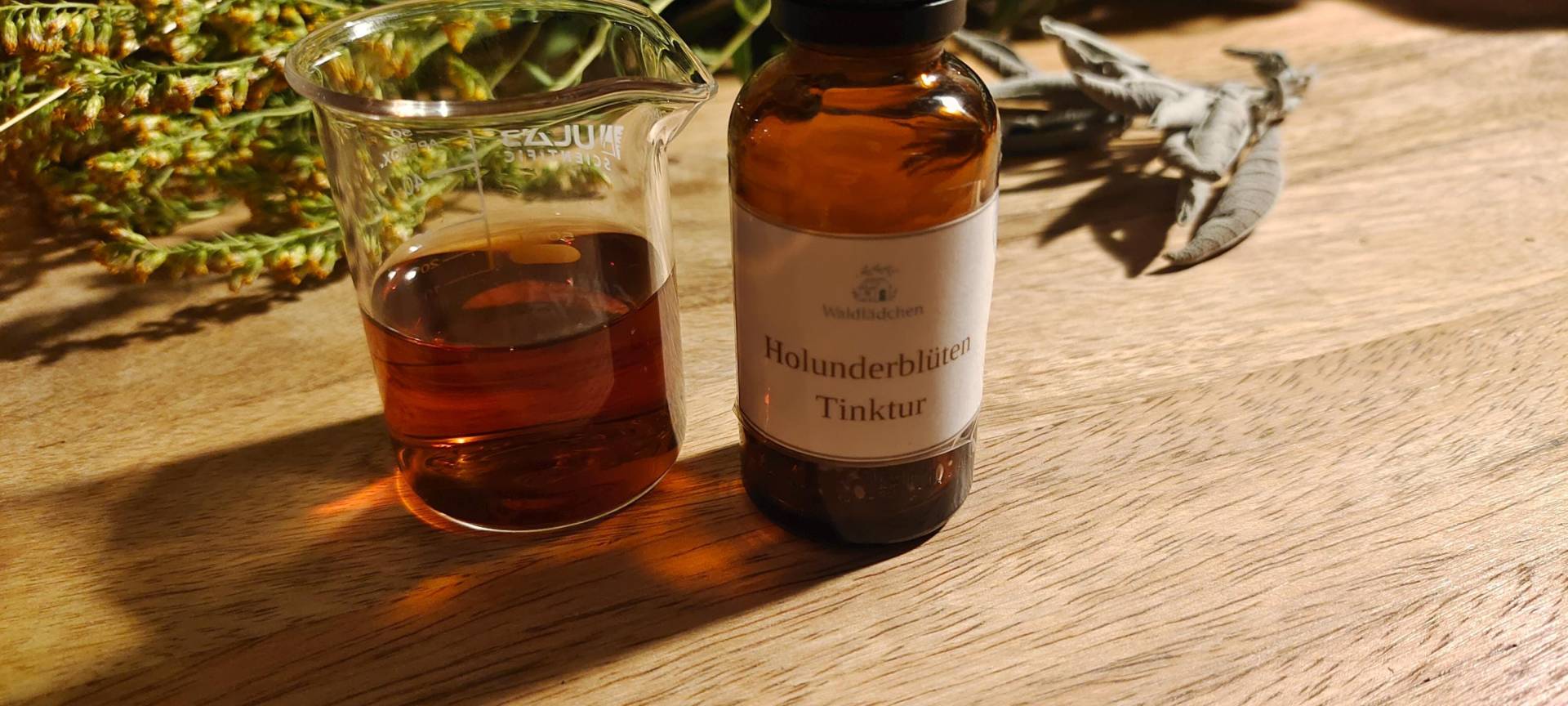 Holunderblüten Tinktur, 30 Ml Pipettenflasche von Etsy - Waldlaedchen