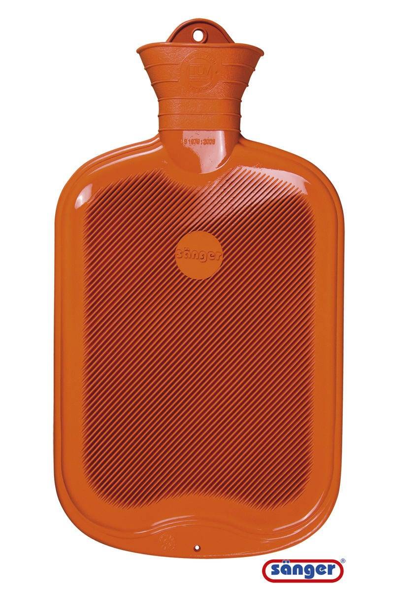 Sänger Gummi Wärmflasche - Made in Germany 2 Liter | Orange von Etsy - WarmTradition