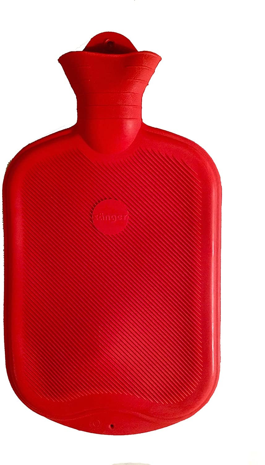 Sänger Gummi Wärmflasche - Made in Germany 2 Liter | Rot von Etsy - WarmTradition