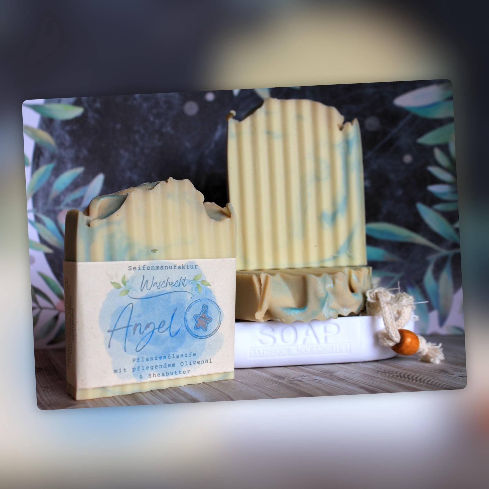 100G, Hand - & Körperseife „Angel", Handgefertigte Naturseife Aus Hochwertigen Pflanzenölen 100G, Hand - & Körperseife „Angel", Handgefertigte Naturseife Aus Hochwertigen Pflanzenölen von Etsy - WaschechtSeifen