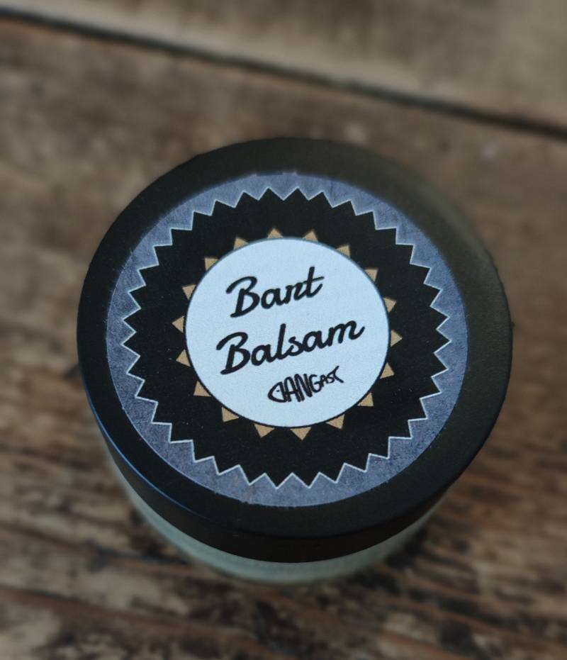 Bartbalsam | Bartpflege Bartbalm Glastiegel Lanolin Sheabutter Handmade Handgemacht Beard Balm Wattseife [390] von Etsy - Wattseife