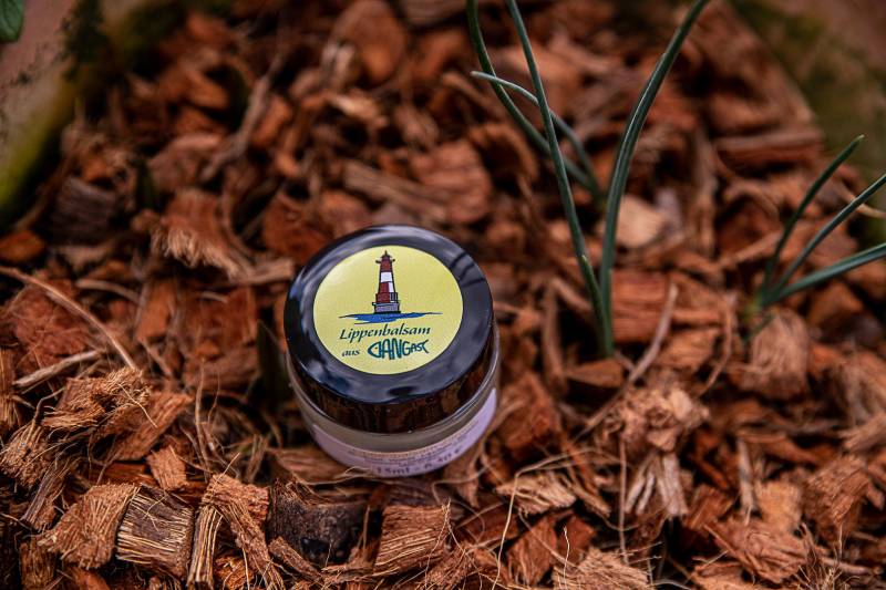 Lippenbalsam | Lipgloss Zitrone Glastiegel Lippenpflege Sheabutter Handmade Handgemacht Zitronengeschmack Wattseife [374] von Etsy - Wattseife