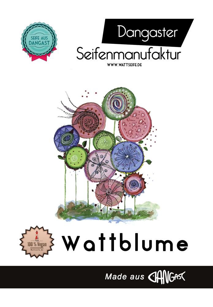 Naturseife | Seife Wattblume Palmölfrei Dangast Solewasser Soleseife Vegan Orange Händewaschen Schützt [163] von Etsy - Wattseife