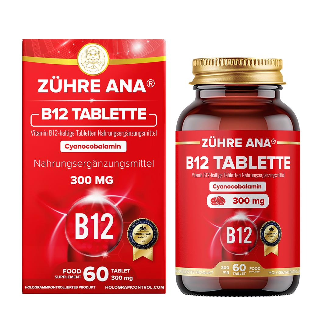 Vitamin B12 Tabletten - Schonend Formuliertes Nahrungsergänzungsmittel Für Den Täglichen Gebrauch von Etsy - WeNaturr