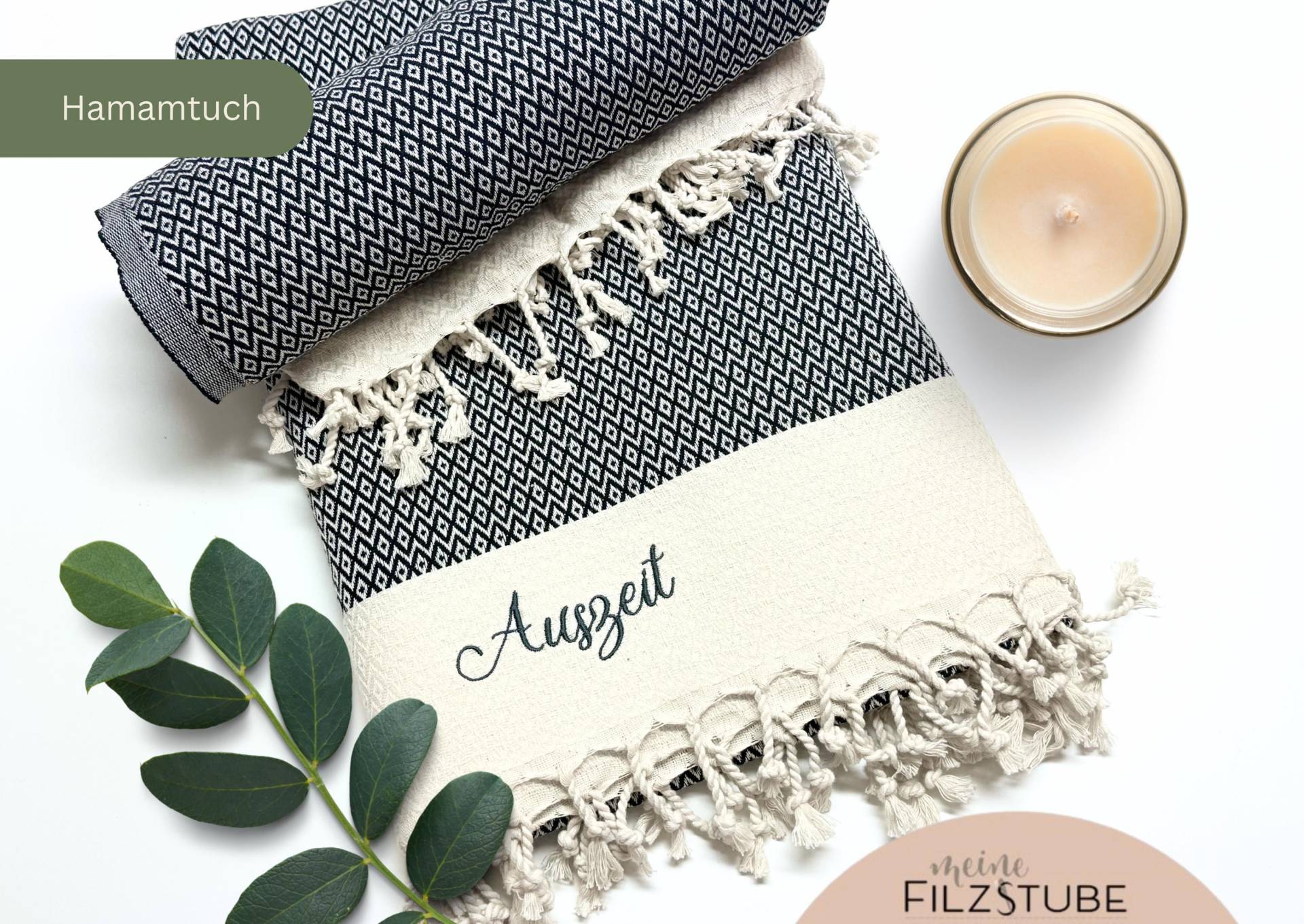 Personalisiertes Hamamtuch Saunalaken Strandtuch, Traditionell in Der Türkei Gewebt, Hochwertig Von Mir Bestickt - Das Perfekte Geschenk von Etsy - WeinbergerDesign