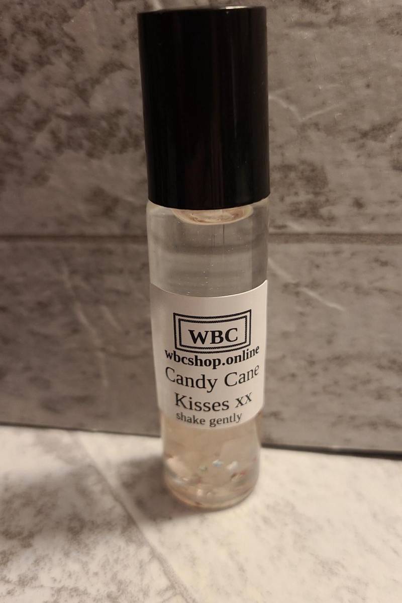 Candy Cane Kisses Xx, Saisonaler Ölroller Mit Kristallen Zum Grußen Und Feiern von Etsy - WetchBetchCreations
