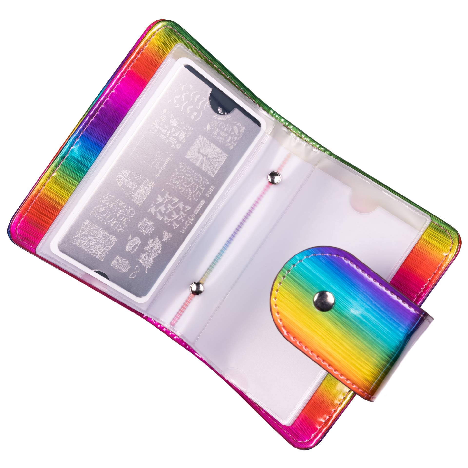 Regenbogen Teller Organizer, Snap Close Aufbewahrungshalter Für Stempelplatten Regenbogen Teller Organizer, Snap Close Aufbewahrungshalter Für Stempelplatten von Etsy - WhatsUpNails