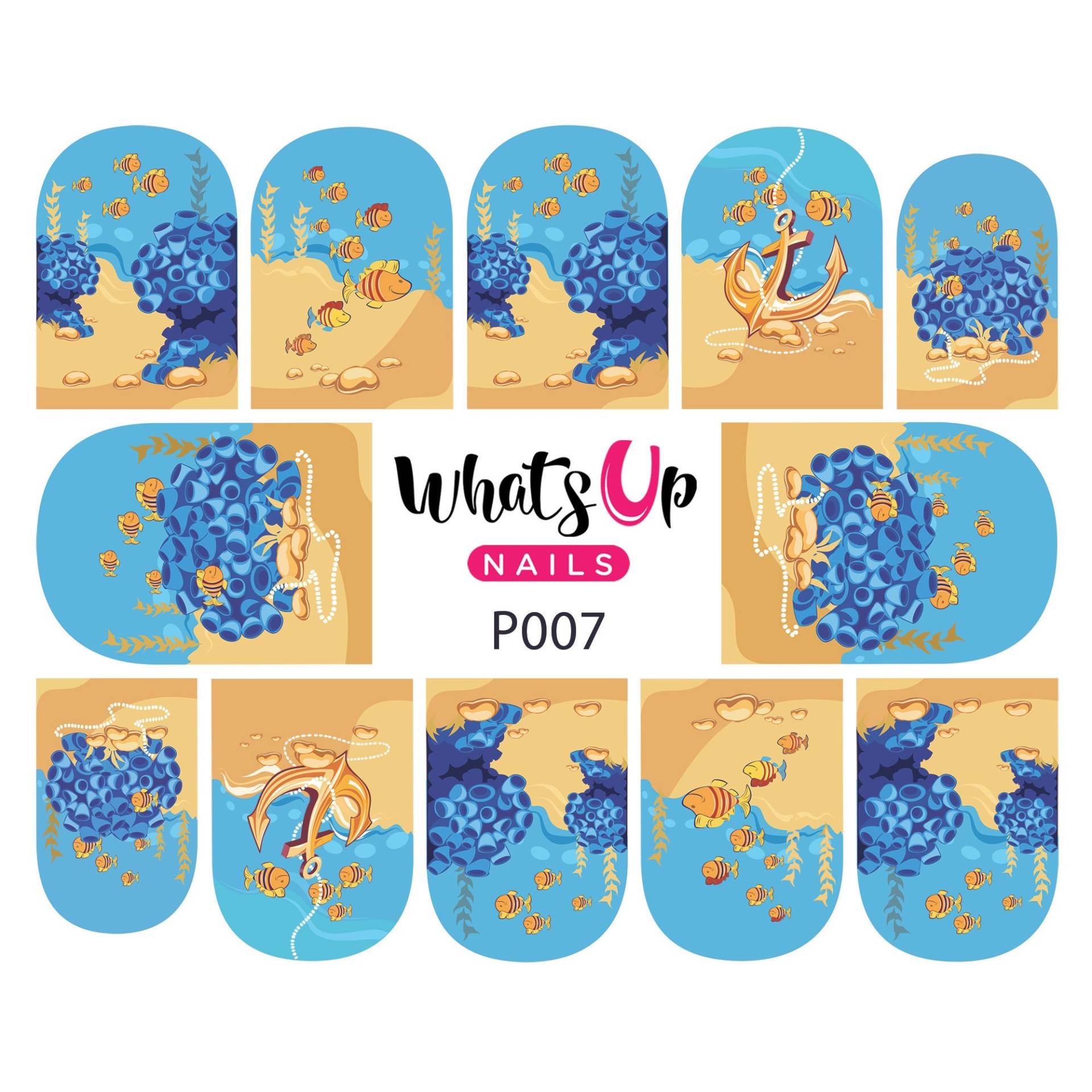 Whats Up Nails - P007 Fishin "For Gold Wasser Abziehbild-Schieber Für Nail Art Design Whats Up Nails - P007 Fishin "For Gold Wasser Abziehbild-Schieber Für Nail Art Design von Etsy - WhatsUpNails