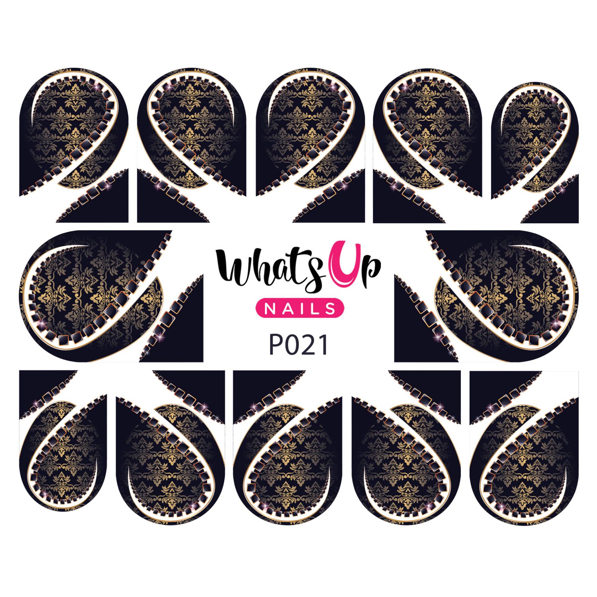 Whats Up Nails - P021 Damask Me Water Decals Schieber Für Das Nail Art Design Whats Up Nails - P021 Damask Me Water Decals Schieber Für Das Nail Art Design von Etsy - WhatsUpNails