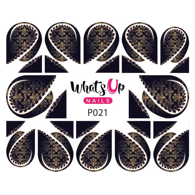 Whats Up Nails - P021 Damask Me Water Decals Schieber Für Das Nail Art Design von Etsy - WhatsUpNails