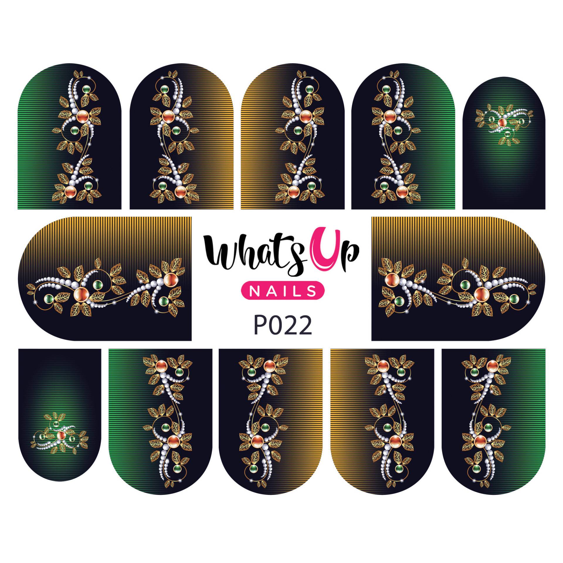 Whats Up Nails - P022 Jeweled Vines Wasserabziehbild-Schieber Für Nail Art Design Whats Up Nails - P022 Jeweled Vines Wasserabziehbild-Schieber Für Nail Art Design von Etsy - WhatsUpNails
