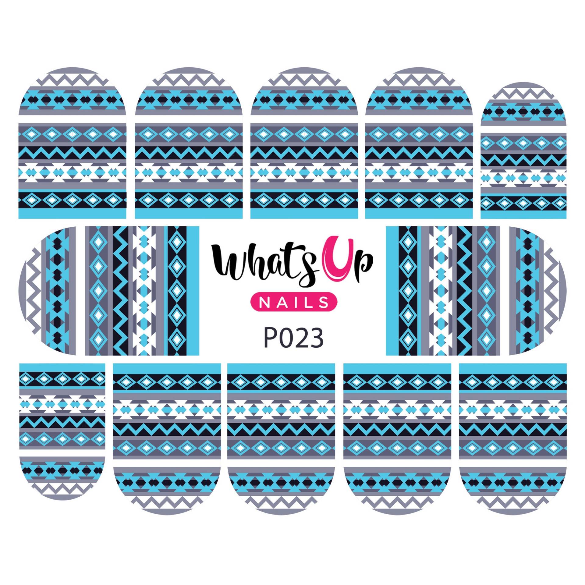 Whats Up Nails - P023 Azteken Harmonie Wasserschiebefolie Für Das Nail Art Design Whats Up Nails - P023 Azteken Harmonie Wasserschiebefolie Für Das Nail Art Design von Etsy - WhatsUpNails