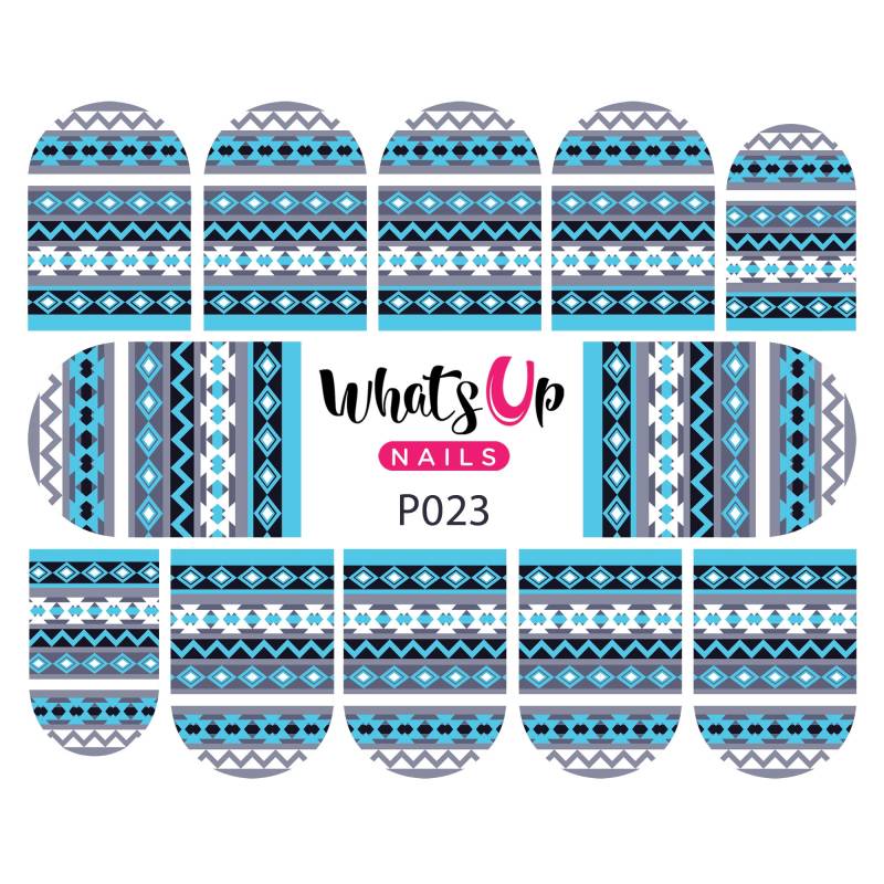 Whats Up Nails - P023 Azteken Harmonie Wasserschiebefolie Für Das Nail Art Design von Etsy - WhatsUpNails